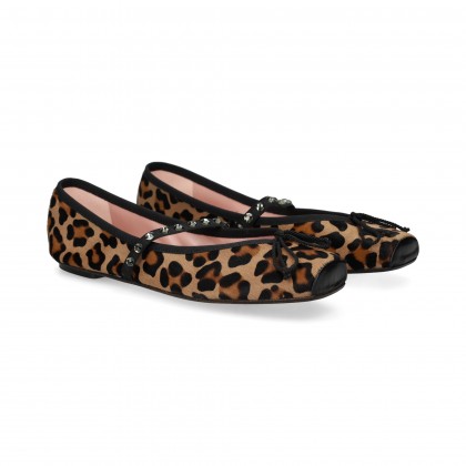 BAILARINA TIRA TACHAS LEOPARDO