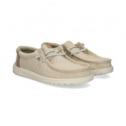 WALLABEE TEXTIL BEIGE