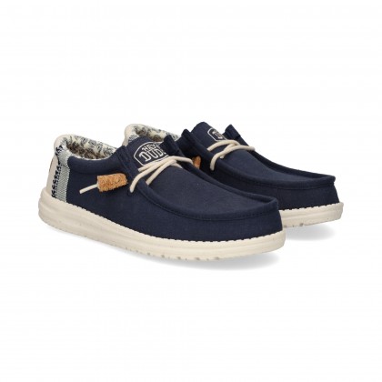 WALLABEE TEXTIL MARINO