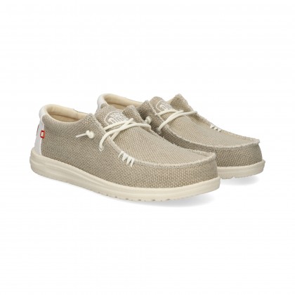 TALON BLANCO WALLABEE BEIGE