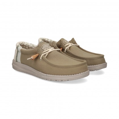 WALLABEE TEXTIL KAKI