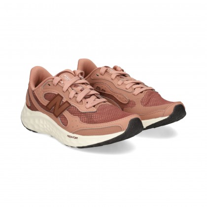 DEPORTIVO PIEL+MALLA MARRON