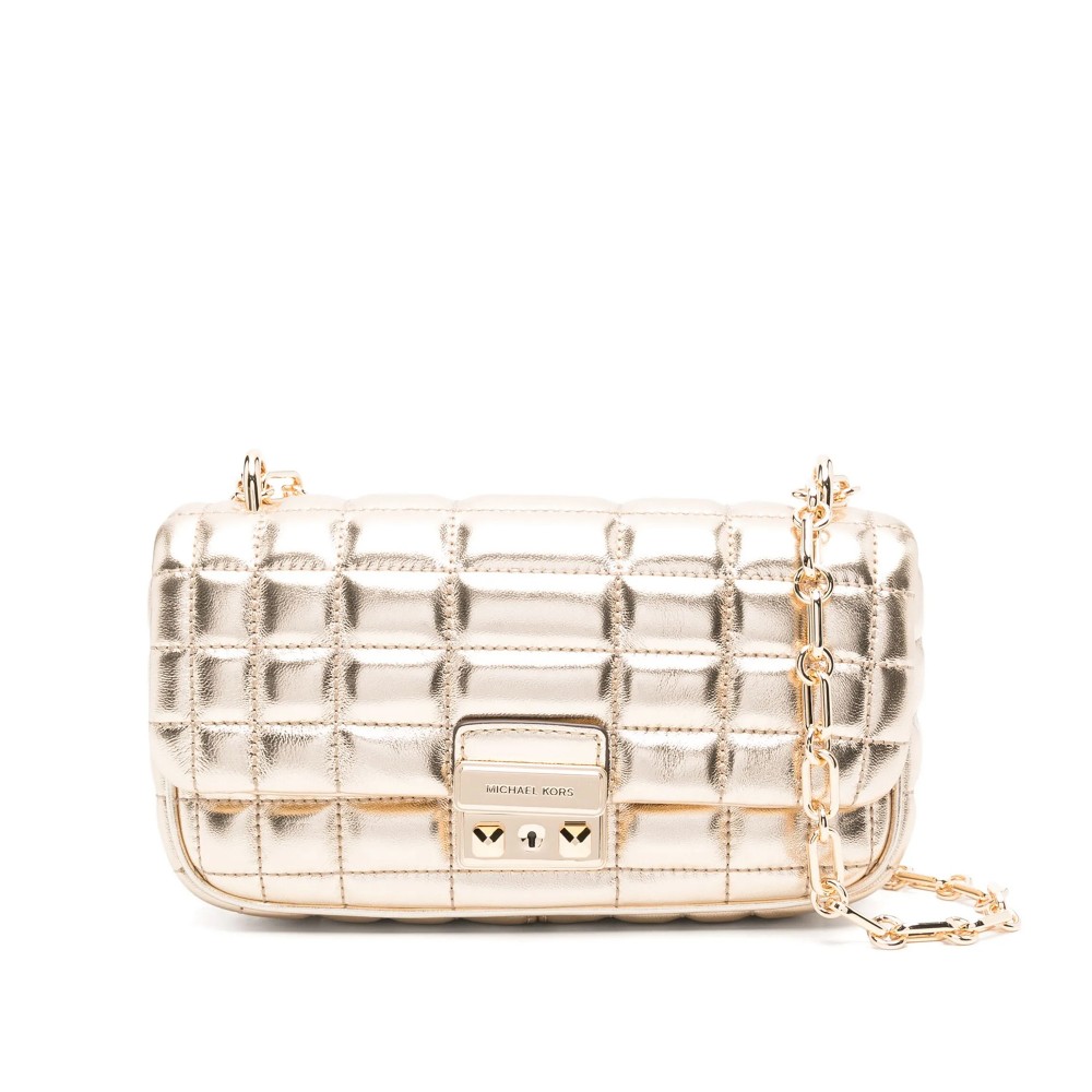 Michael Kors TRIBECA SM CONV CHAIN SHLDR Bolsos Mujer - Dorado Talla Os