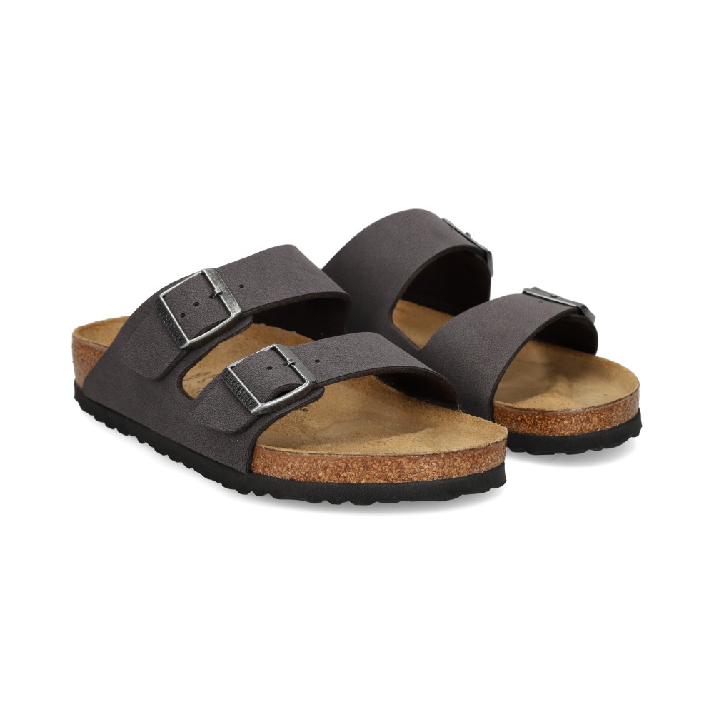Birkenstock Arizona BFBC Velvet Sandalias Hombre - Gris Talla 41r