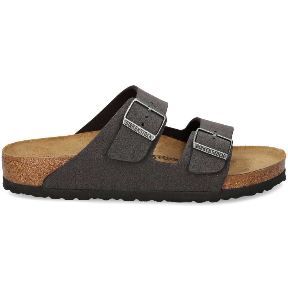 Birkenstock Arizona BFBC Velvet Sandalias Hombre - Gris Talla 40r – imagen 2