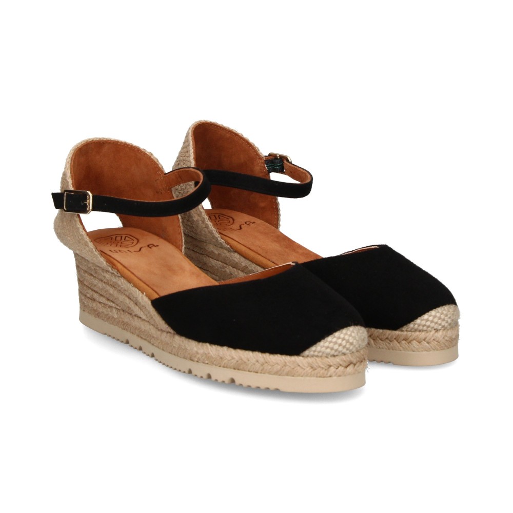 Unisa Cuñas Mujer - Negro Talla 36