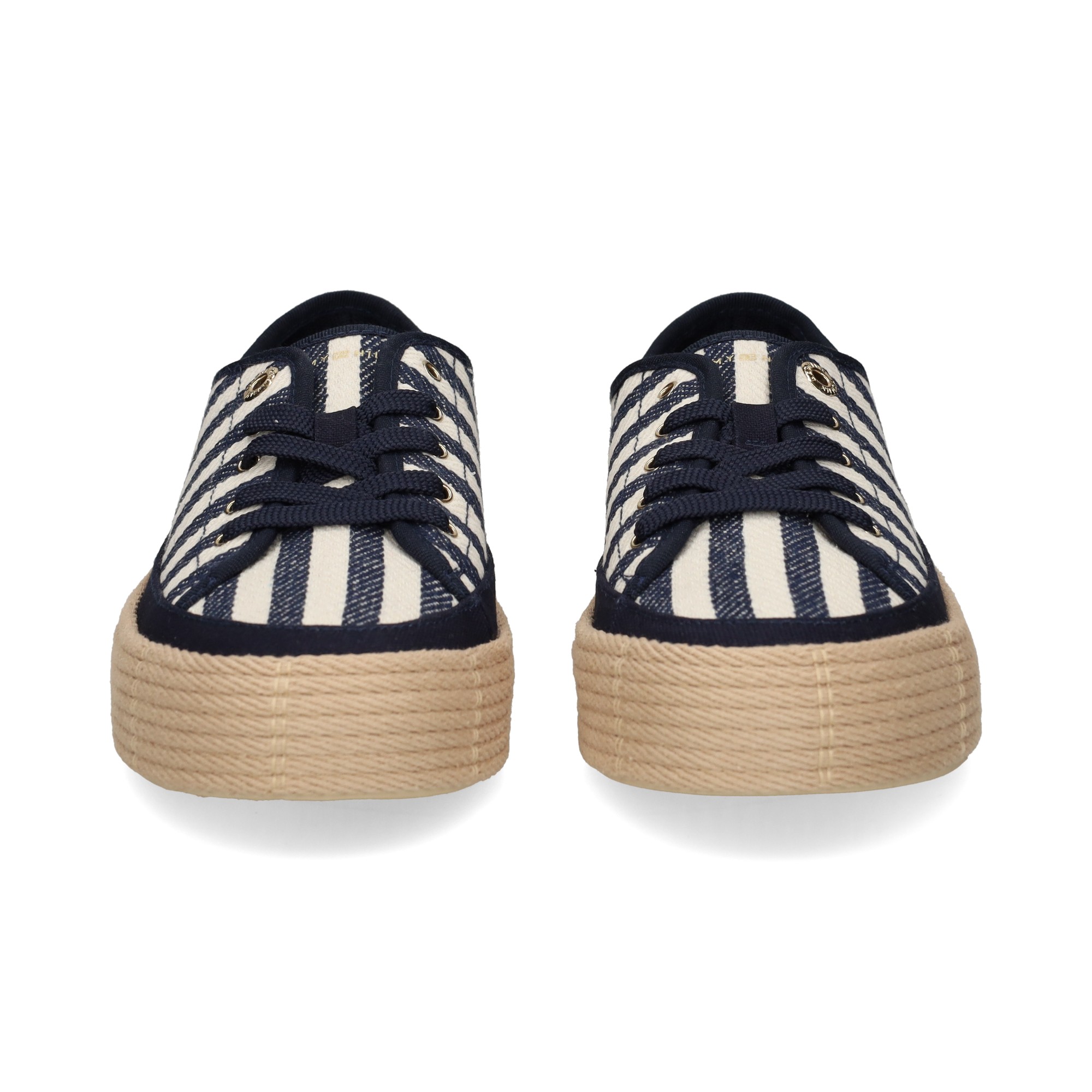 Tommy Hilfiger TENIS ALPARGATA DE RAYAS COMBI HIELO space blue — foto 3