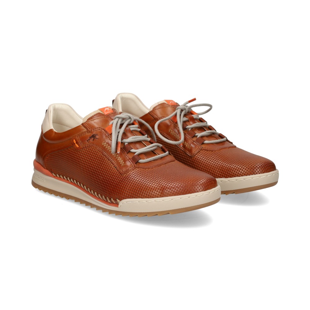 fluchos zapatillas hombre - marron talla 45