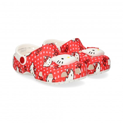 ZUECO HELLO KITTY ROJO