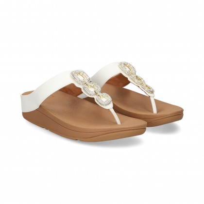 ESCLAVA CUADROS STRASS BLANCO 194 White