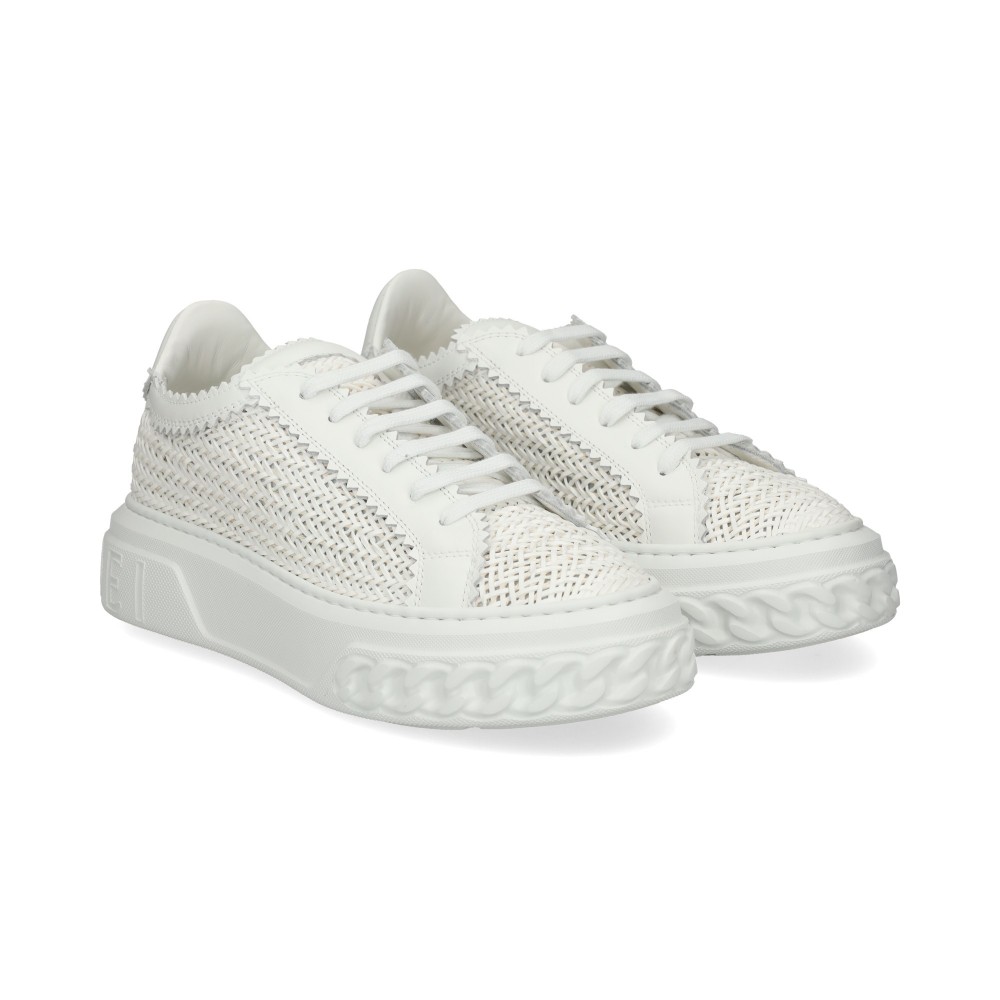 casadei zapatillas mujer - blanco talla 40