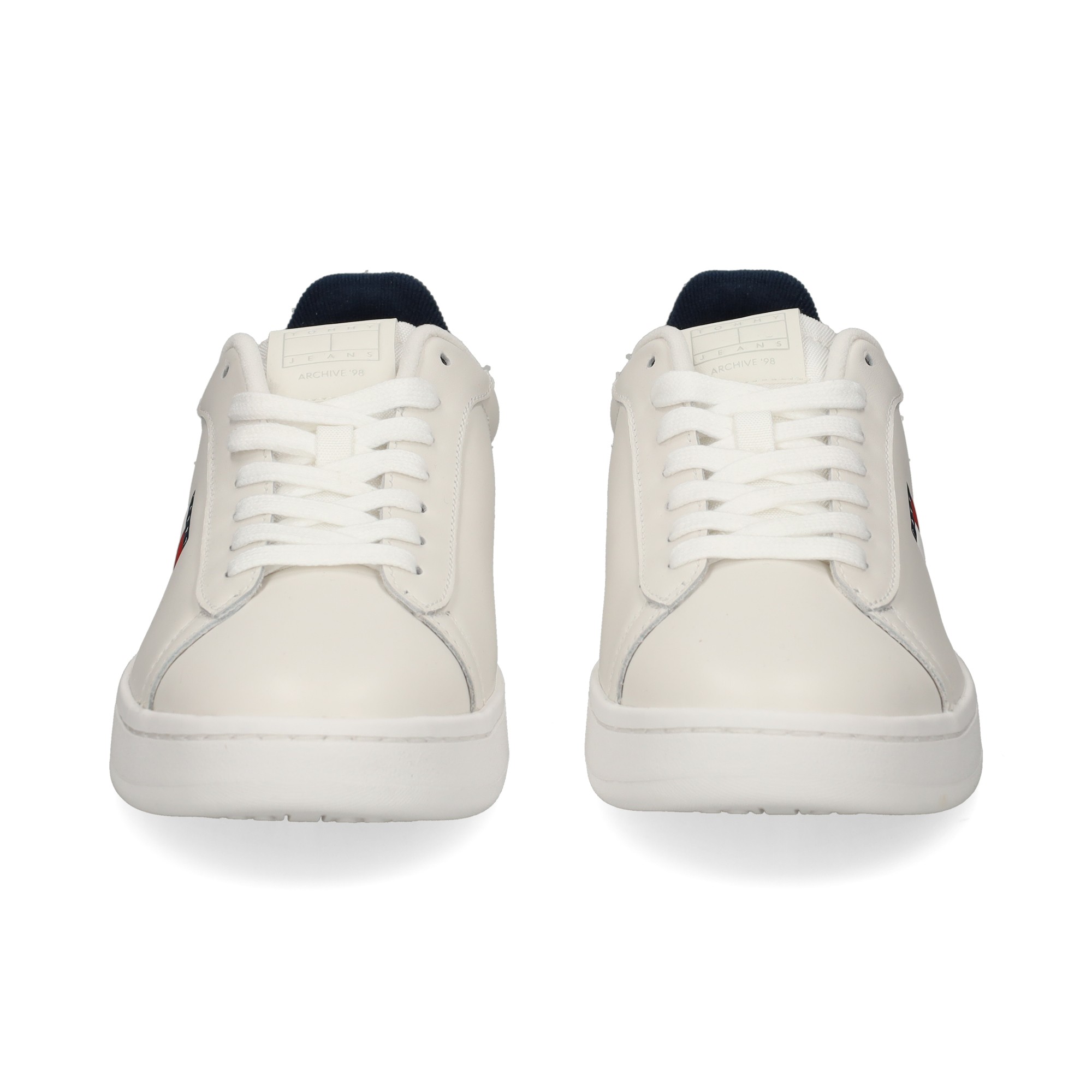 Tommy Hilfiger Banda Corporativa Dep, Piel Blanco RWB — foto 3