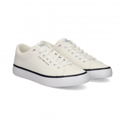 Tommy Hilfiger Deportivo Malla Blanco Ybs White