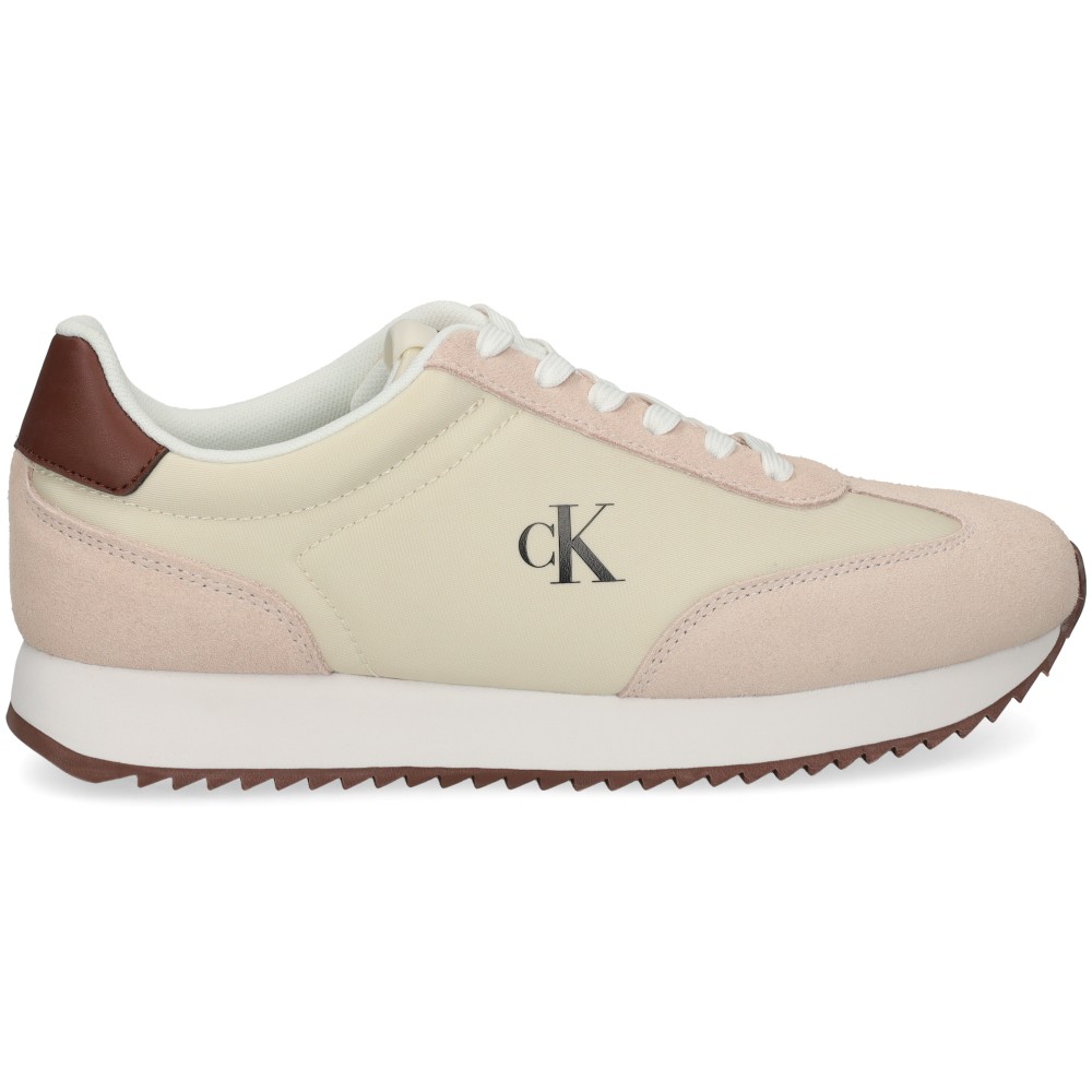 Calvin Klein Jeans. Zapatilla casual con logo CK lateral YW0YW01828-0HJ – imagen 2