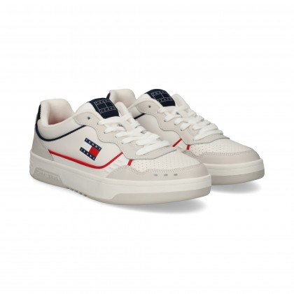 Tommy Hilfiger Vivos Colores Deportivo Piel Blanco RWB
