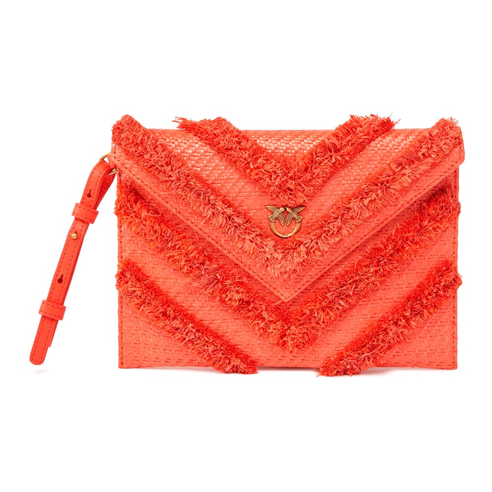 pinko bolsos mujer - rojo talla os