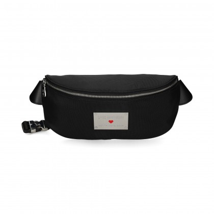 RIÑONERA 00A NERO+NERO