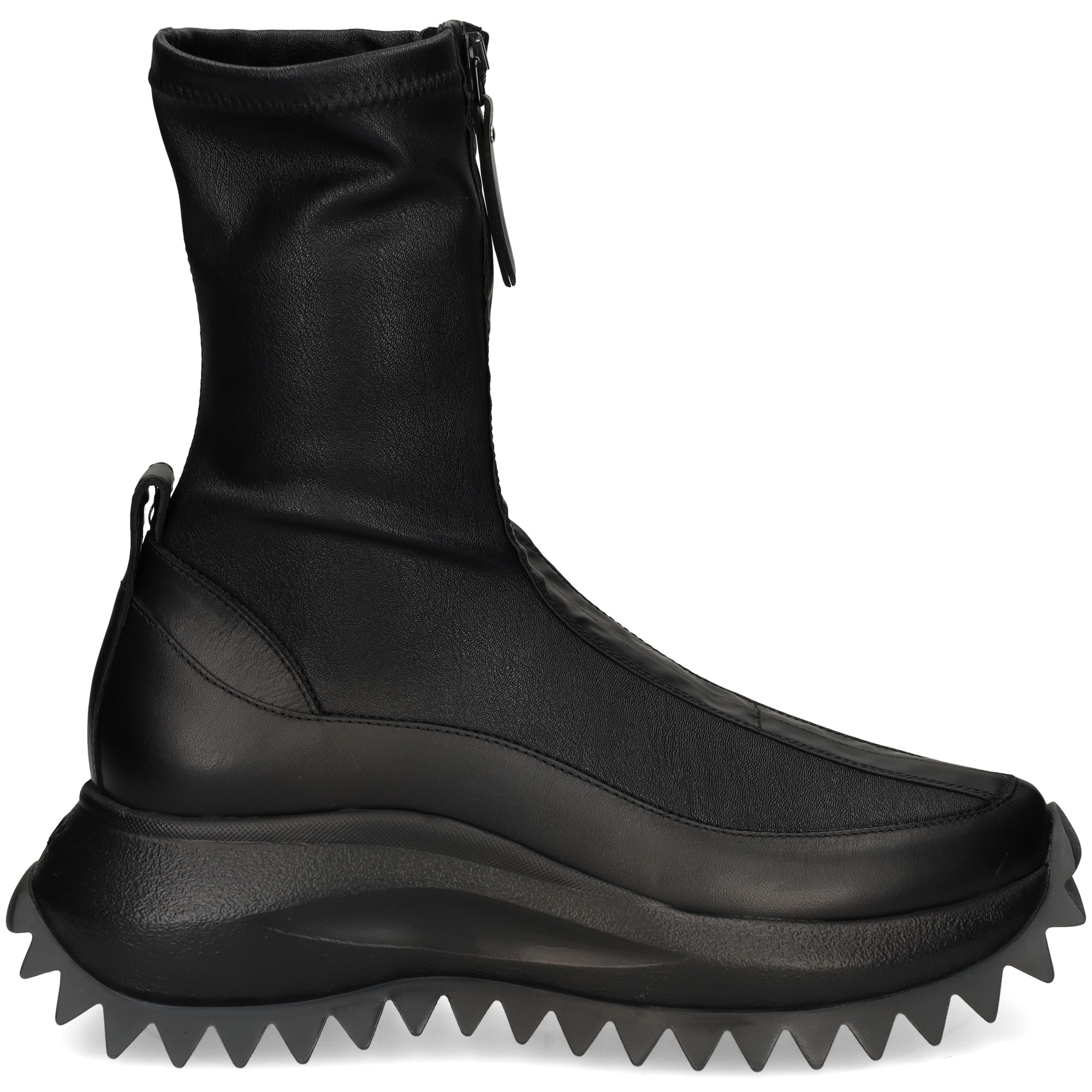 goma-dientes-botin-cremallera-negro