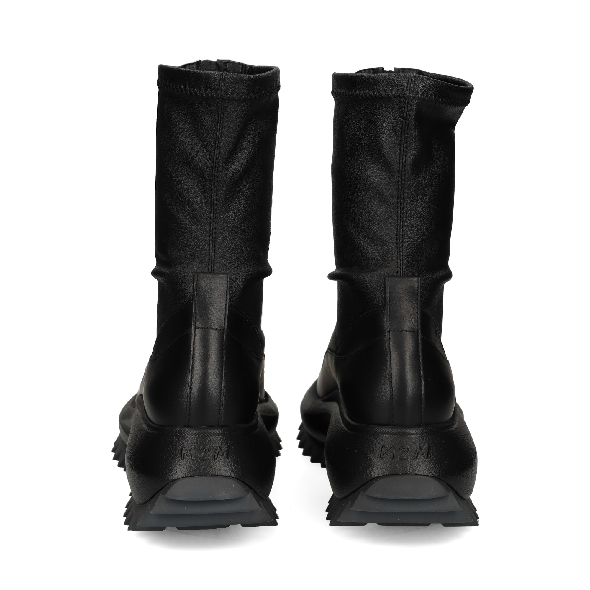 goma-dientes-botin-cremallera-negro