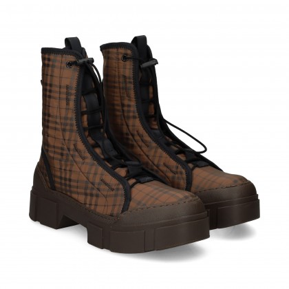 BOTIN CORDON NYLON MARRON