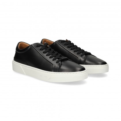 BOSS Deportivo Piel Negro