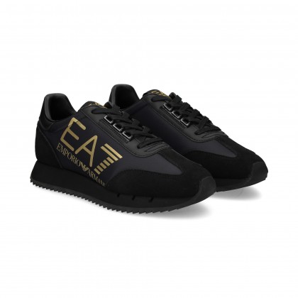 DEPORTIVO ANTE+NYLON ORO+NEGRO