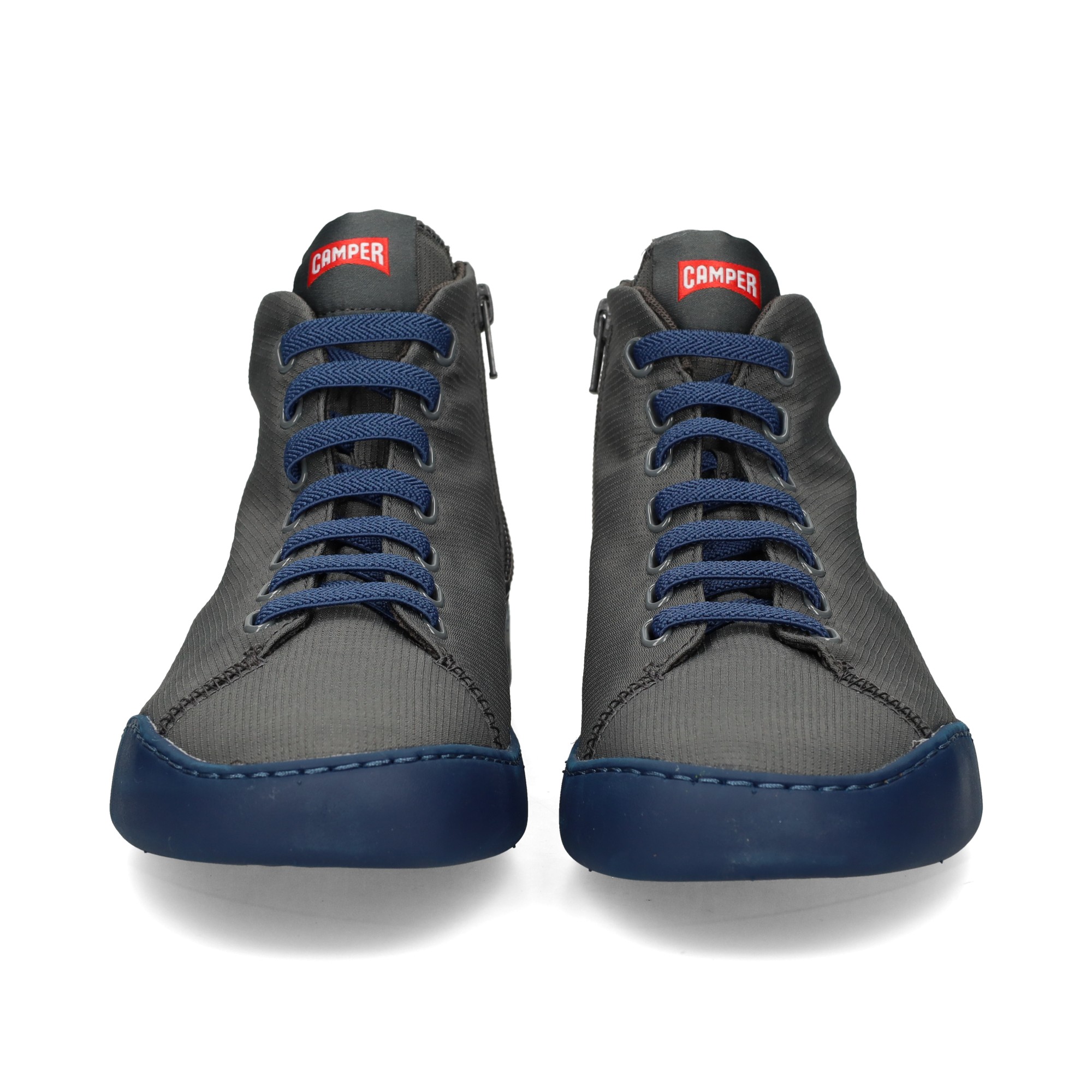 elasticos-azules-botin-nylon-gris