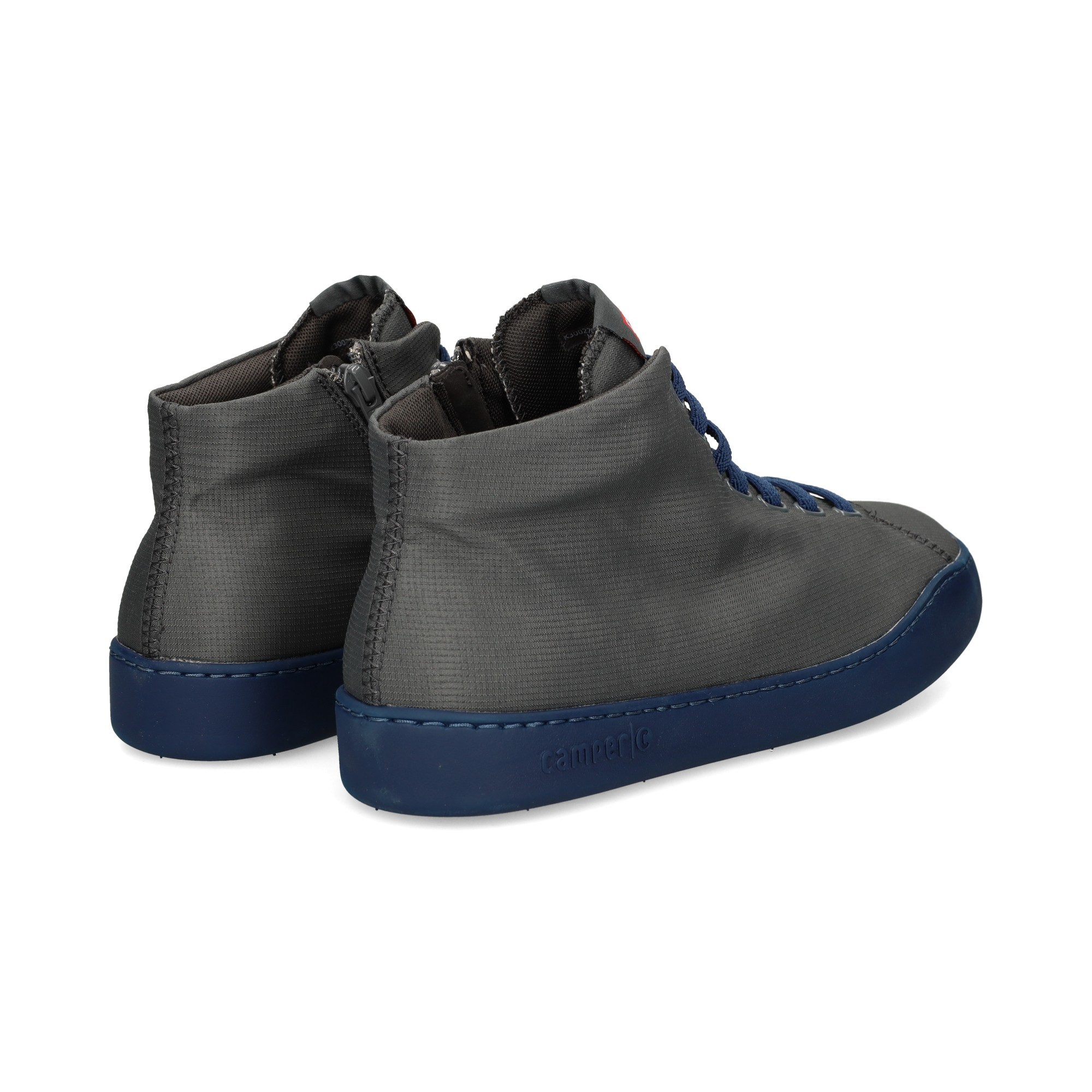 elasticos-azules-botin-nylon-gris