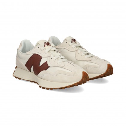 N MARRON DEPORTIVO ANTE+NOBUCK BLANCO WKM LINEN
