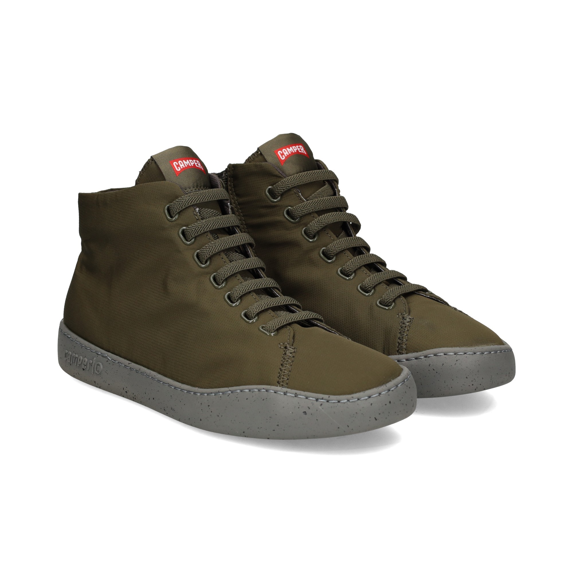 botin-elasticos-nylon-verde