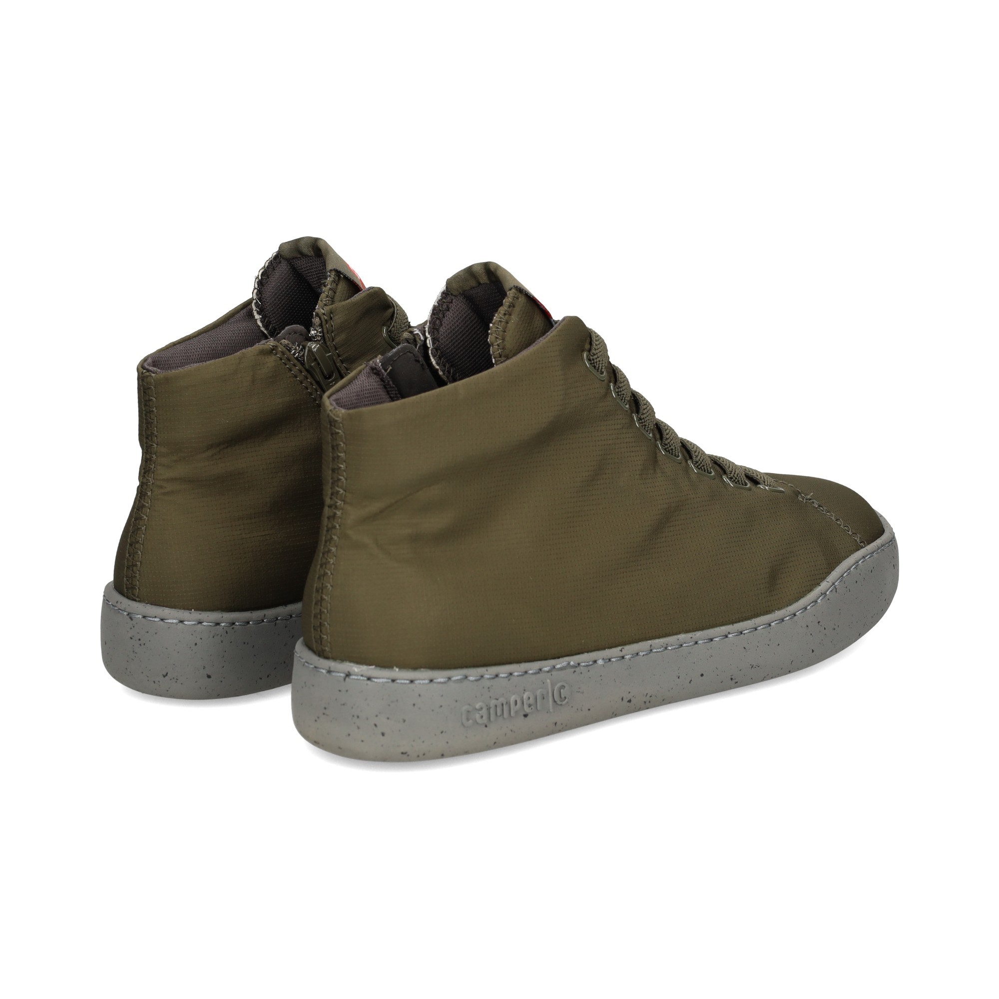botin-elasticos-nylon-verde