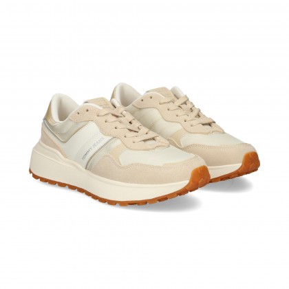 DEPORTIVO ANTE+NYLON BEIGE