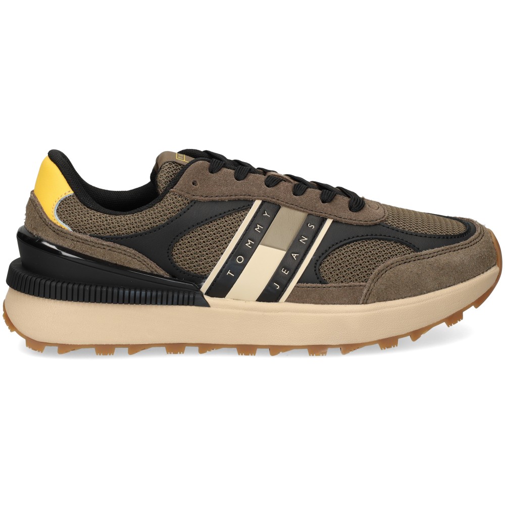 Tommy Hilfiger EM0EM01537 Zapatillas Hombre - Beige Talla 40 – imagen 2