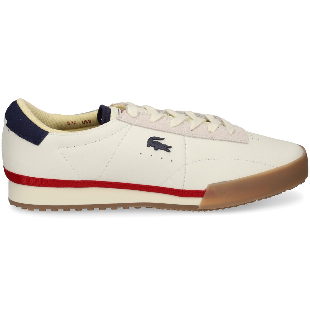 Lacoste 50SMA0161 Zapatillas Hombre - Blanco Talla 9 – imagen 2