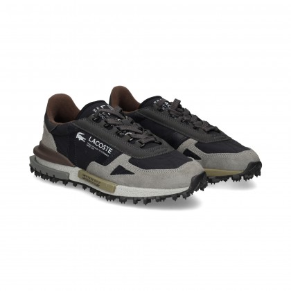 DEPORTIVO ANTE+NYLON GRIS+NEGRO