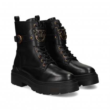 BOTIN HEBILLA+CORDON PIEL NEGRO