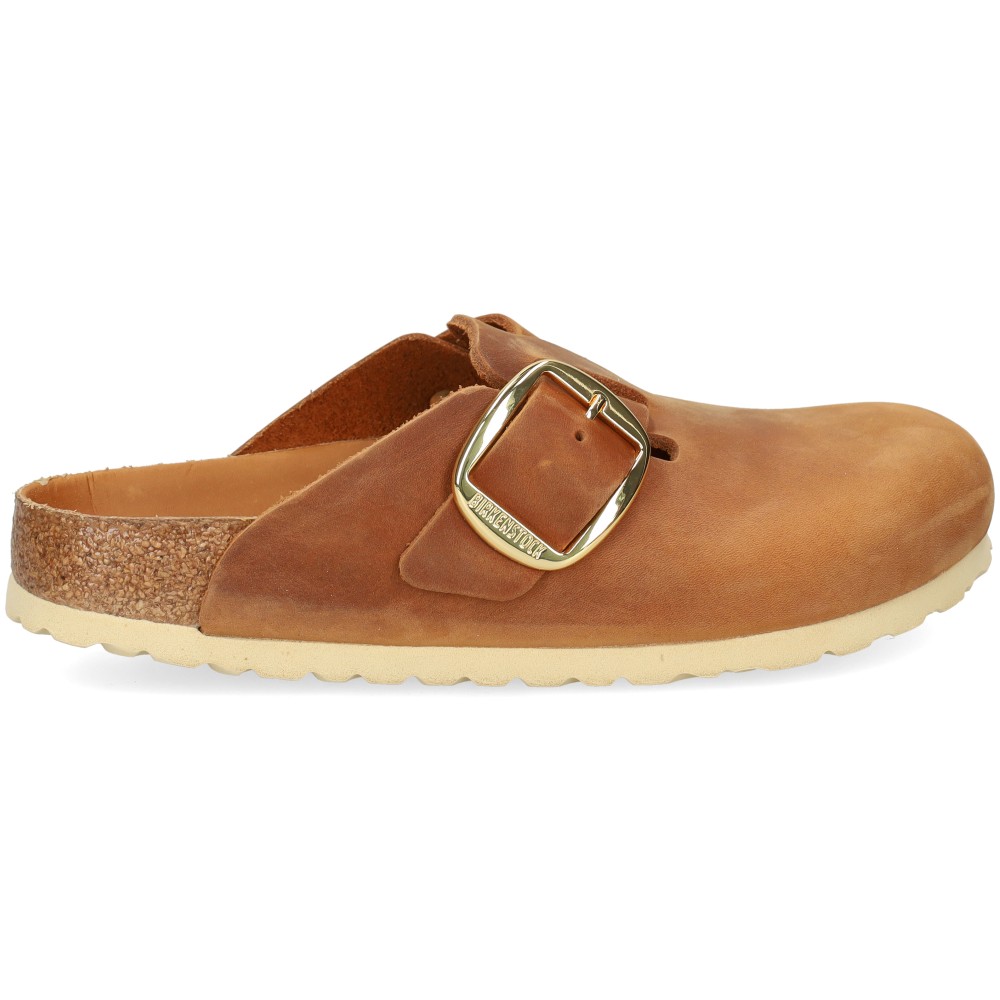 Birkenstock Boston Big Buckle LEOI Zuecos Mujer - Marrón Talla 40n – imagen 2
