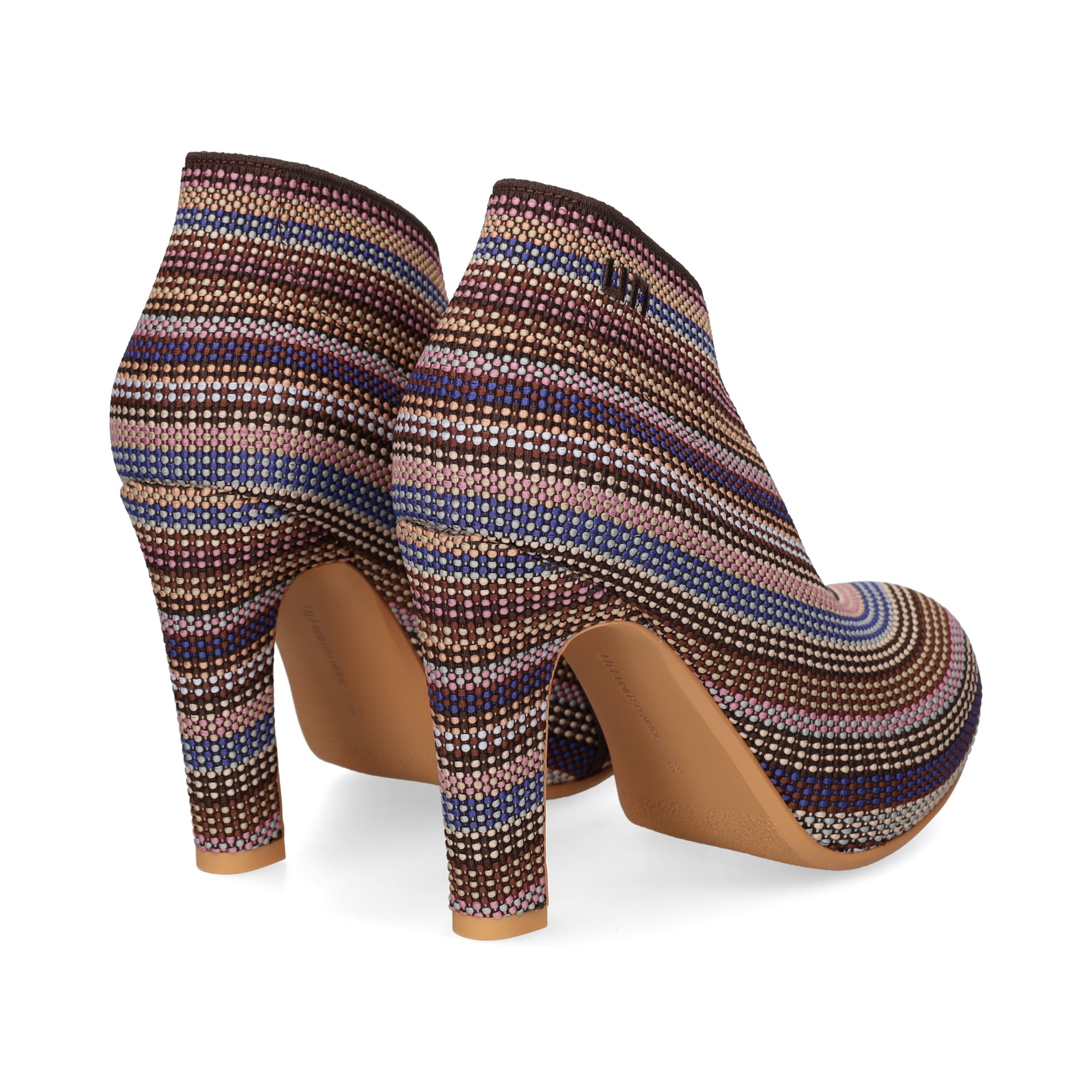 botin-elastico-multicolor-marrones