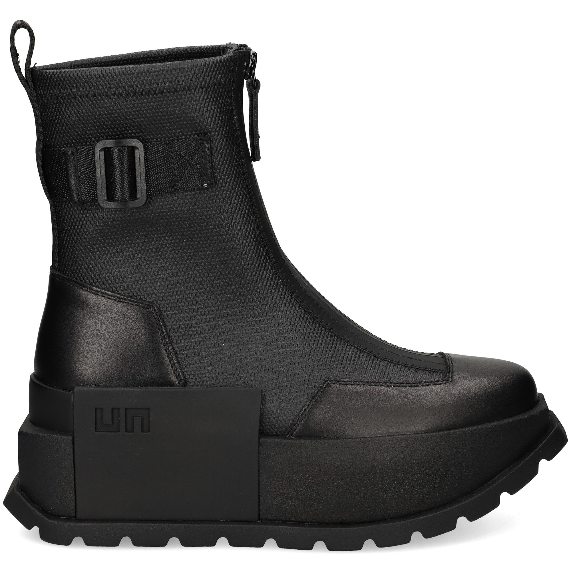 botin-cremallera-mallapiel-negro