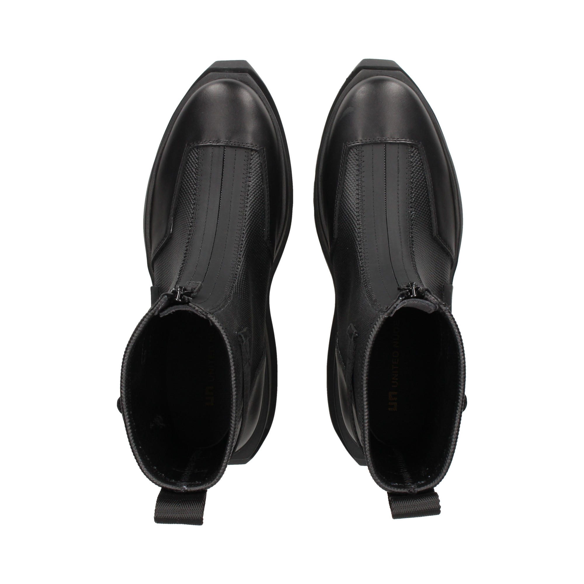 botin-cremallera-mallapiel-negro