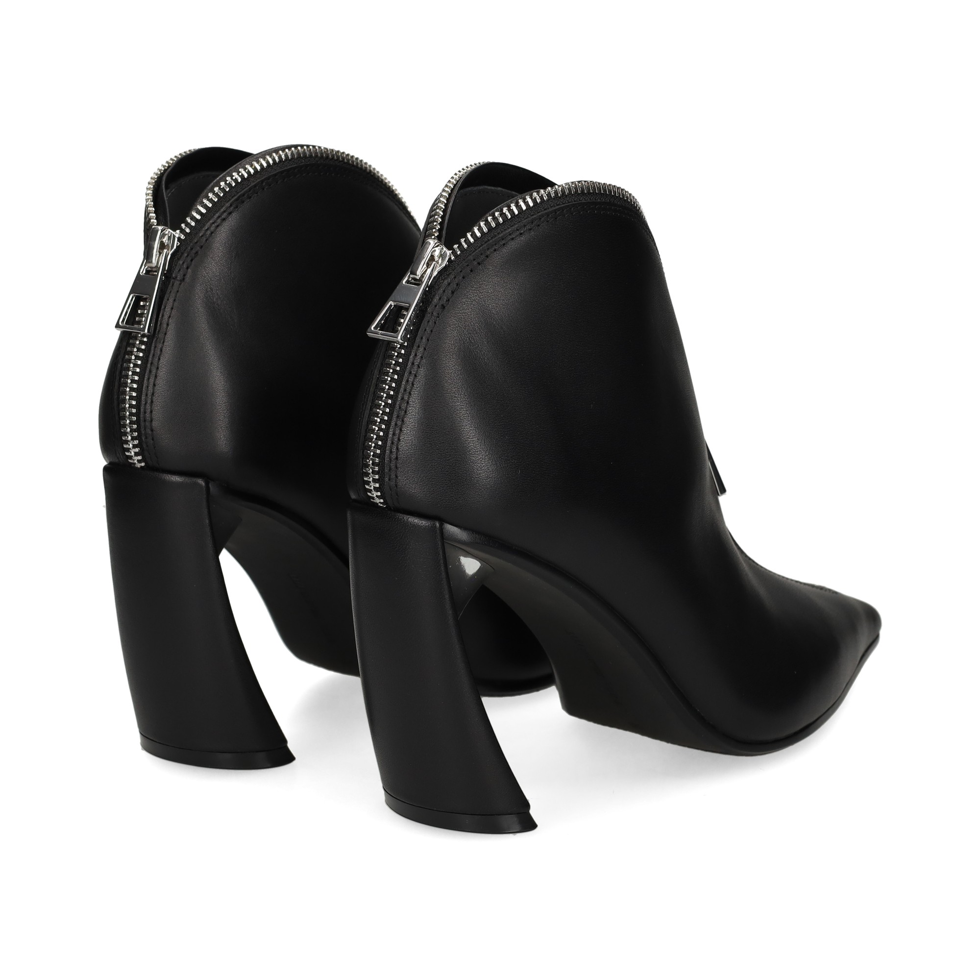 botin-cremallera-frontal-piel-negro
