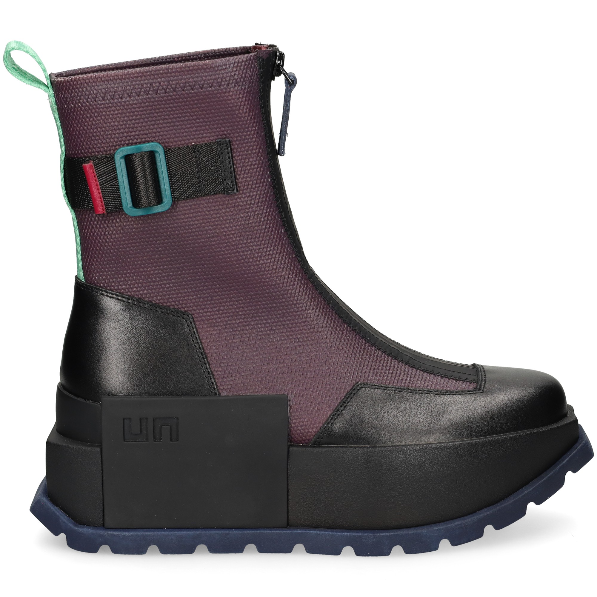 botin-cremallera-mallapiel-violeta