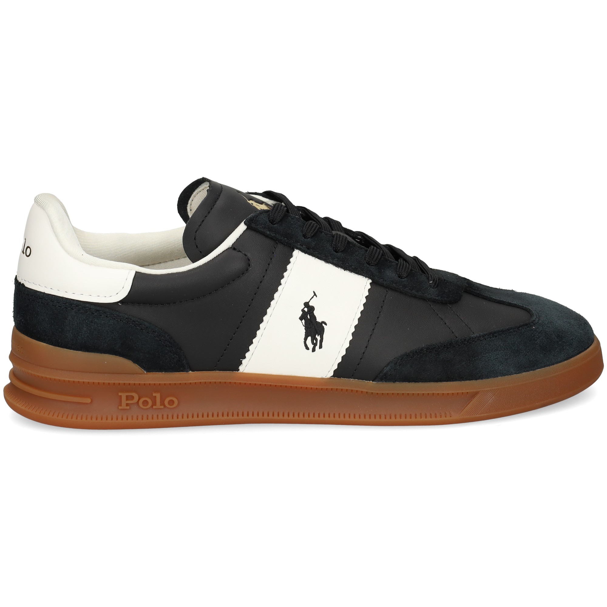 banda-blanca-deportivo-piel-negro