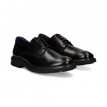 BLUCHER LISO PIEL NEGRO