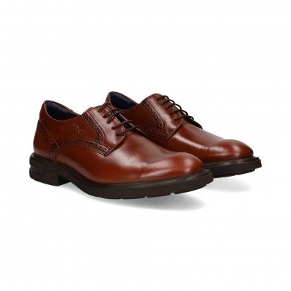 BLUCHER LISO PIEL MARRON
