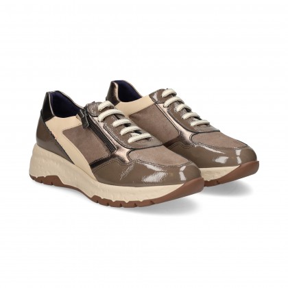 DEPORTIVO CHAROL+NOBUCK BEIGE
