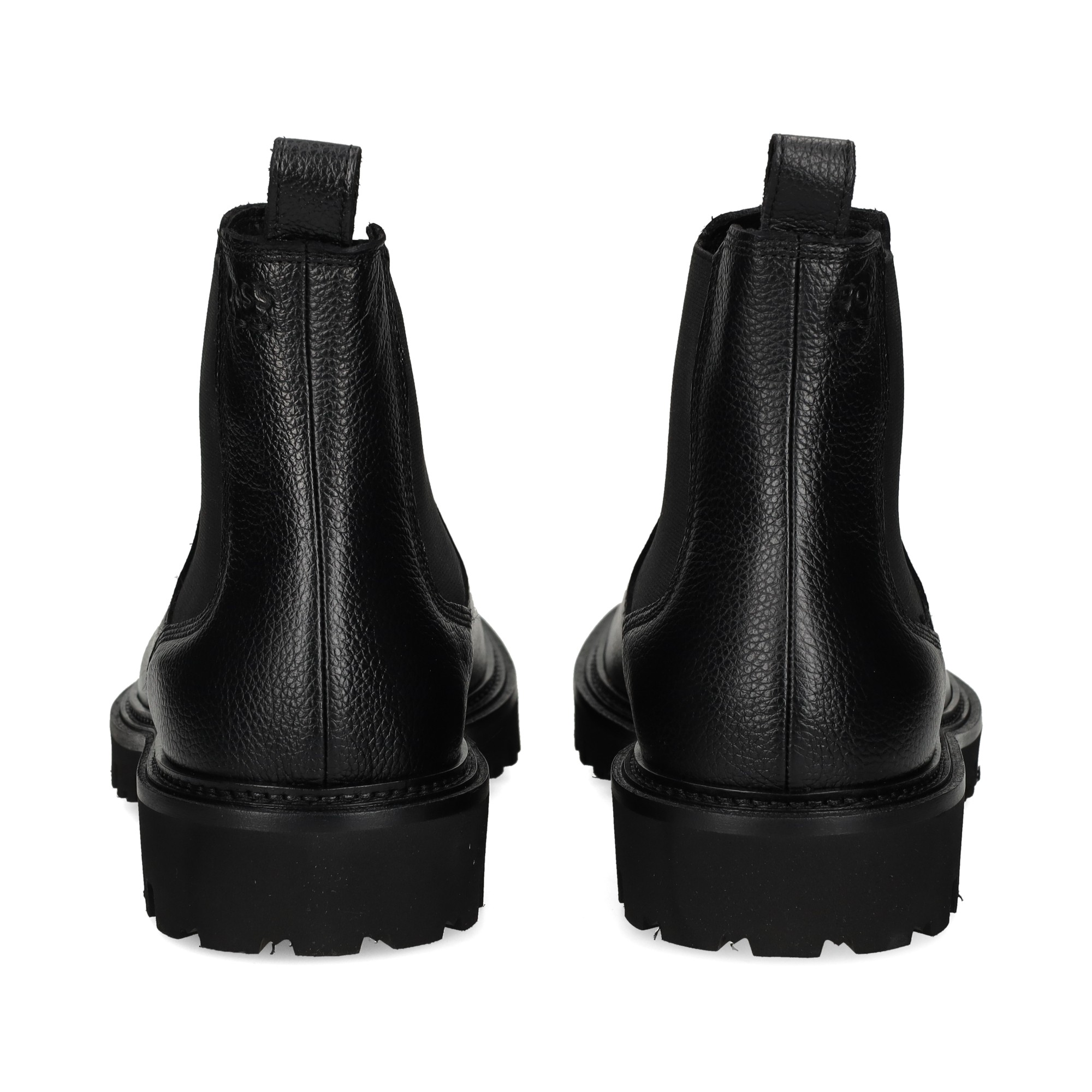 botin-elasticos-goma-dientes-piel-negro