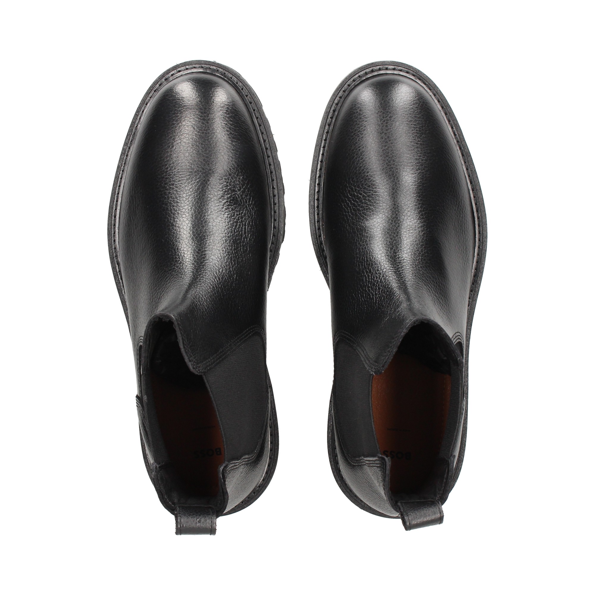 botin-elasticos-goma-dientes-piel-negro