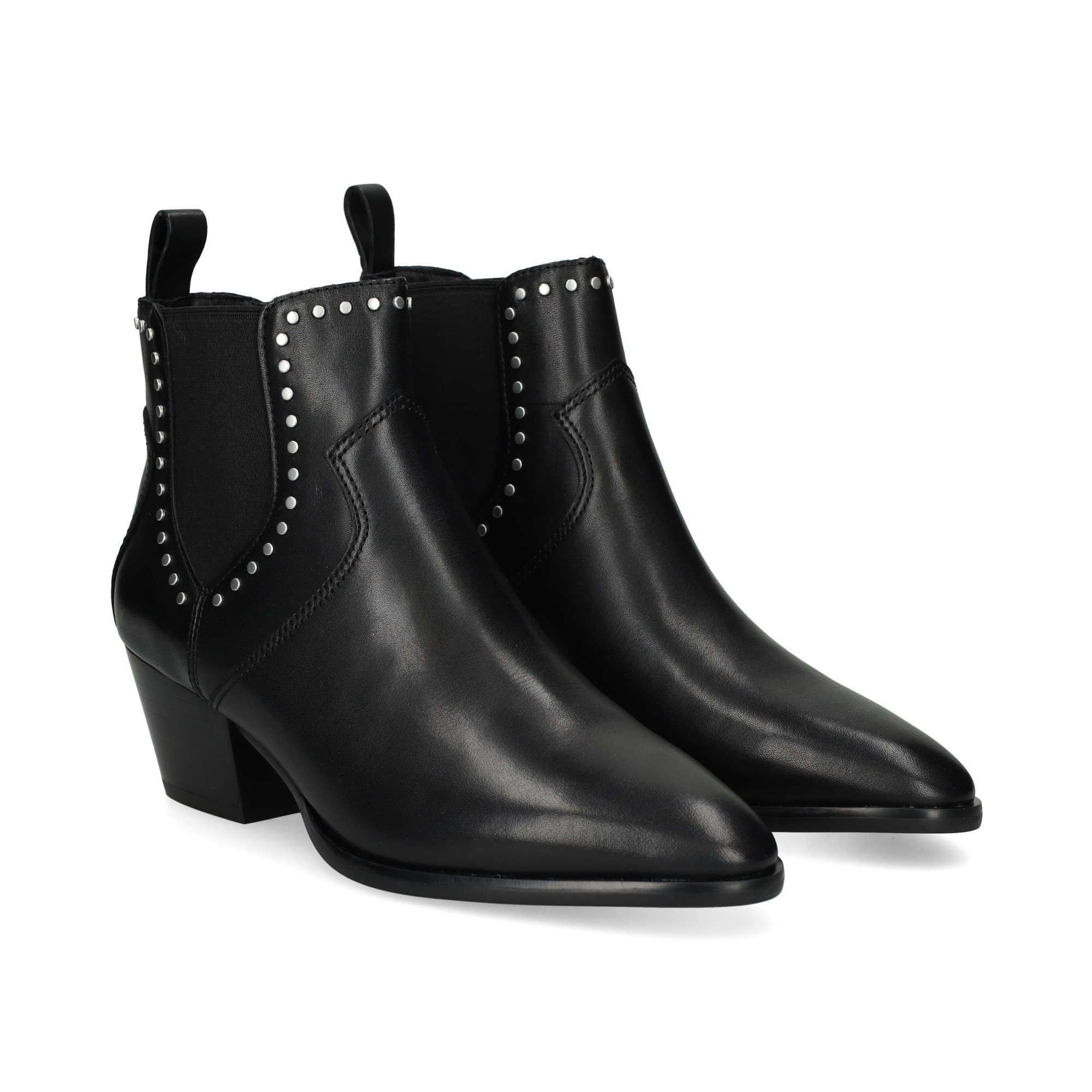 botin-elasticos-piel-negro