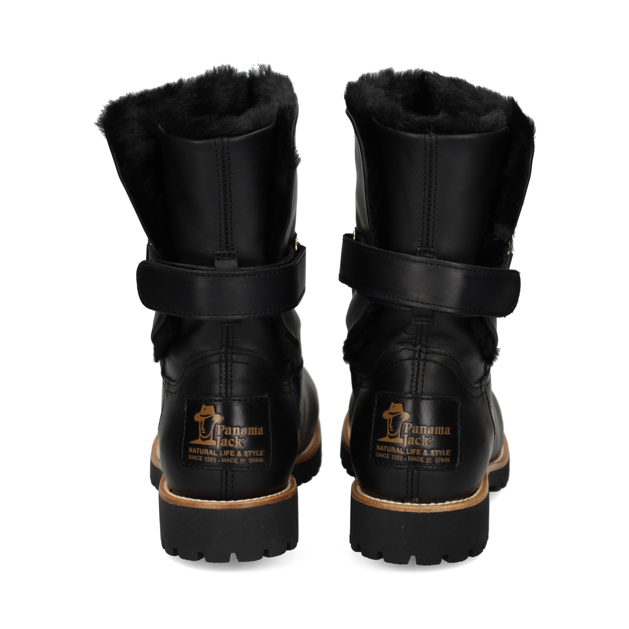 botin-con-borreguito-napa-negro